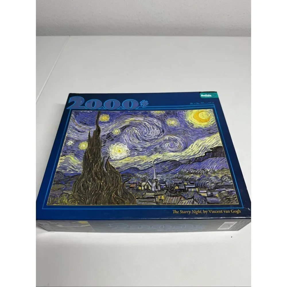 Buffalo Games Vincent Van Gogh Starry Night 2000 Pieces See Description